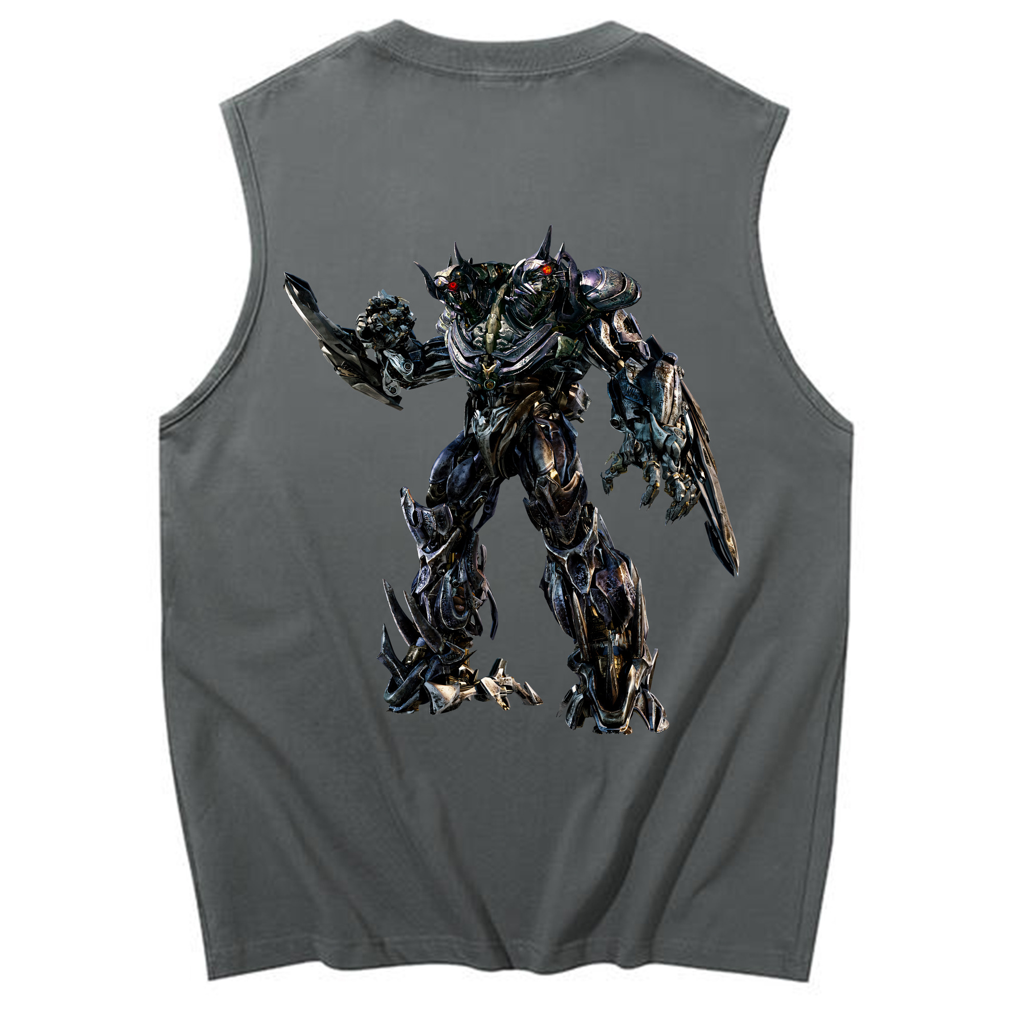 （画像用） Transformers トランスフォーマー コットン100％タンクトップ（背面プリント）